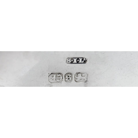 1892 Antique Victorian Era Sterling Silver Bowl Silversmiths Stokes & Ireland Ltd Birmingham Hallmarks