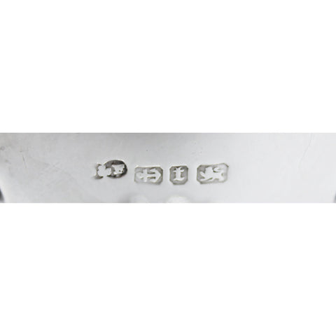 1893 Antique Victorian Era Sterling Silver Pierced Pair Dishes Silversmith Deakin & Francis Ltd Birmingham Hallmarks