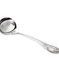 1894 Antique Victorian Era Kings Pattern Sterling Silver Sauce Ladle Silversmith Martin, Hall & Co (Richard Martin & Ebenezer Hall) London Hallmarks