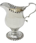 1894 Antique Victorian Era Sterling Silver Cream Jug Silversmith John Henry Rawlings London Hallmarks