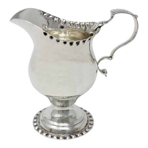 1894 Antique Victorian Era Sterling Silver Cream Jug Silversmith John Henry Rawlings London Hallmarks