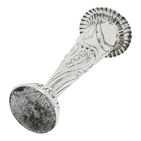 1894 Antique Victorian Era Sterling Silver Vase Silversmith Charles Henry Dumenil London Hallmarks