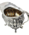 1894 Antique Victorian Era Sterling Silver Cream Jug Silversmiths Thomas Russell & Co Sheffield Hallmarks