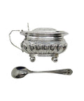 1895 Antique Victoria Era Sterling Silver Mustard Pot Silversmiths Thomas Hayes Birmingham Hallmarks