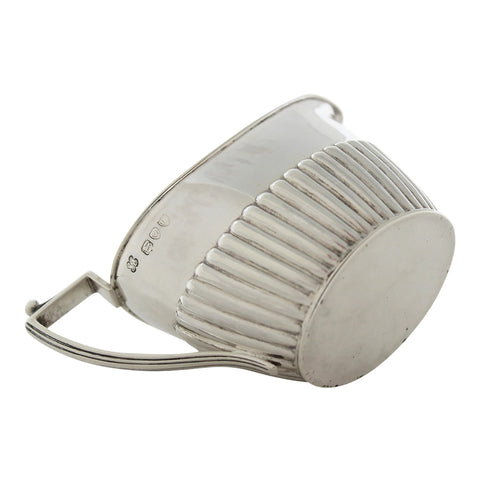 1895 Antique Victorian Era Sterling Silver Cream Jug Silversmith Boardman, Glossop & Co Ltd London Hallmarks