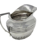 1895 Antique Victorian Era Sterling Silver Cream Jug Silversmith Henry Stratford Sheffield Hallmarks