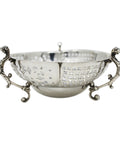 1895 Antique Victorian Era Sterling Silver Pierced Bowl Mappin & Webb London Hallmarks