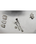 1895 Antique Victorian Era Sterling Silver Pierced Bowl Mappin & Webb London Hallmarks