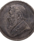 1896 2 Shilling South Africa Coin ZAR Paul Kruger