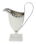 1896 Antique Victorian Era Sterling Silver Cream Jug Silversmith George Nathan & Ridley Hayes Chester Hallmarks
