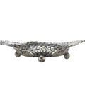 1896 Antique Victorian Era Sterling Silver Pierced Dish Silversmiths George Nathan & Ridley Hayes Chester Hallmarks