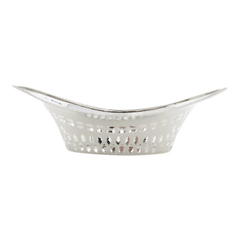 1897 Antique Edwardian Era Sterling Silver Pierced Dish Silversmith James Deakin & Sons (John & William F Deakin) Sheffield Hallmarks