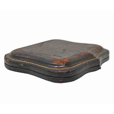 1897 Antique Victorian Era Set Six Tea Spoons with original Case Maker George Jackson & David Fullerton London Hallmarks