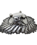 1897 Antique Victorian Era Sterling Silver Bon Bon Dish Silversmith William Henry Leather Birmingham Hallmarks