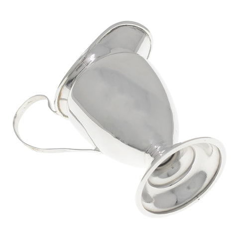 1897 Antique Victorian Era Sterling Silver Cream Jug Silversmith Henry Hobson & Sons Birmingham Hallmarks