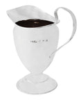 1897 Antique Victorian Era Sterling Silver Cream Jug Silversmith Henry Hobson & Sons Birmingham Hallmarks