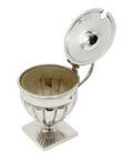 1897 Antique Victorian Era Sterling Silver Mustard Pot Silversmiths Horace Woodward & Co Ltd London Hallmarks