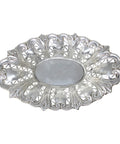 1897 Antique Victorian Era Sterling Silver Pierced Dish Silversmith Atkin Brothers Sheffield Hallmarks
