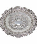1898 Antique Victorian Era Sterling Silver Dish Silversmith William Gibson & John Langman London Hallmarks
