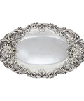 1898 Antique Victorian Era Sterling Silver Dish Silversmith William Neale & Son Sheffield Hallmarks