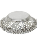 1898 Antique Victorian Era Sterling Silver Pierced Dish Silversmith Robert James Chaplin & Sons London Hallmarks