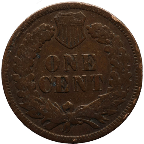 1898 One Cent United States Coin Indian Head