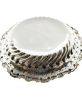 1899 Antique Victorian Era Sterling Silver Dish Walker & Hall Birmingham Hallmarks