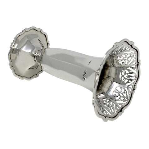 1899 Antique Victorian Era Sterling Silver Vase Silversmiths Sibray, Hall & Co Ltd (Charles Clement Pilling) London Hallmarks