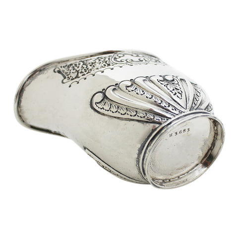 1899 Antique Victorian Era Sterling Silver Cream Jug Silversmith James Deakin & Sons (John & William F Deakin) Sheffield Hallmarks