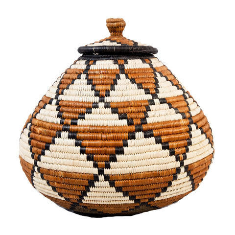 Zulu Ukhamba – traditioneller Korb TR91.2