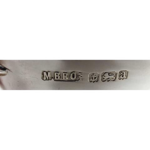 1900 Antique Victorian Era Apostle Set Six Tea Spoons with original Case Maker Miller Bros Birmingham Hallmarks