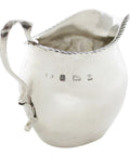 1900 Antique Victorian Era Sterling Silver Cream Jug Silversmith Thomas Hayes Birmingham Hallmarks