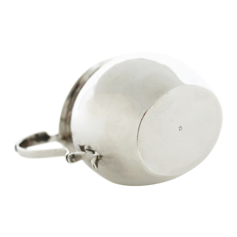 1900 Antique Victorian Era Sterling Silver Cream Jug Silversmith Thomas Hayes Birmingham Hallmarks