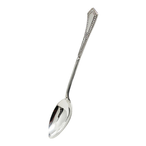 1900 Antique Victorian Era Sterling Silver Set Six Tea Spoons Silversmith Lee & Wigfull (Henry Wigfull) Sheffield Hallmarks