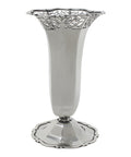 1900 Antique Victorian Era Sterling Silver Vase Silversmith Goldsmiths & Silversmiths Co Ltd London Hallmarks