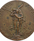 1900 Union des Sociétés de Tir de France Medal - Bronze