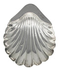 1901 Antique Victorian Era Shell Shaped Sterling Silver Dish Silversmith Atkin Brothers Sheffield Hallmarks