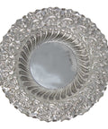 1901 Antique Victorian Era Sterling Silver Dish Silversmiths Fenton Brothers Ltd Sheffield Hallmarks