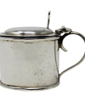 1901 Antique Victorian Era Sterling Silver Mustard Pot Silversmiths Deakin & Francis Ltd Birmingham Hallmarks