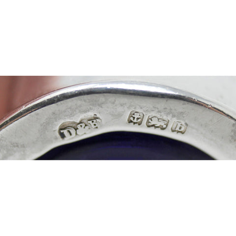 1901 Antique Victorian Era Sterling Silver Mustard Pot Silversmiths Deakin & Francis Ltd Birmingham Hallmarks