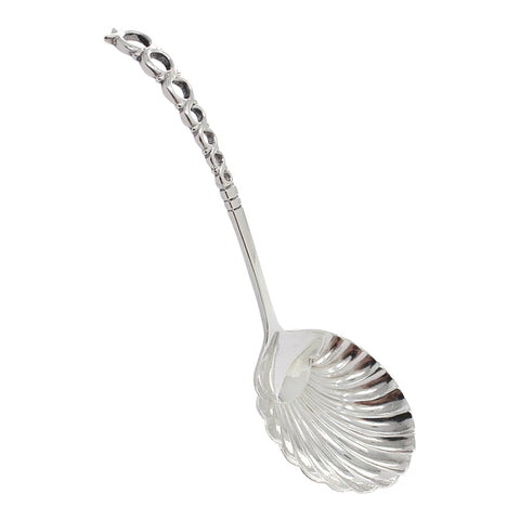 1901 Antique Victorian Era Sterling Silver Small Ladle Silversmith Atkin Brothers Sheffield Hallmarks