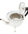 1901 Antique Victorian Era Sterling Silver Bachelor Teapot George Howson Birmingham Hallmarks
