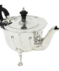1901 Antique Victorian Era Sterling Silver Bachelor Teapot George Howson Birmingham Hallmarks