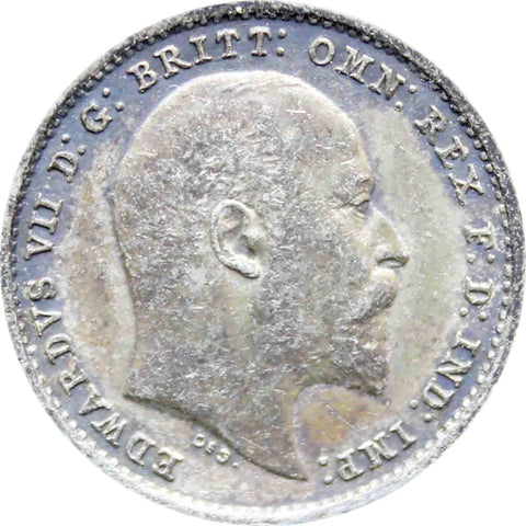 1902 2 Pence Edward VII Maundy Issues Silver Coin