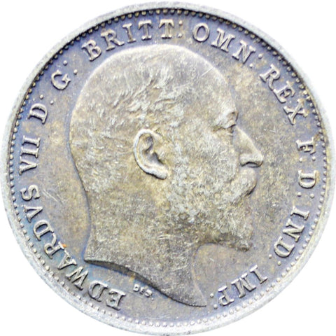 1902 4 Pence Edward VII Great Britain Silver Coin