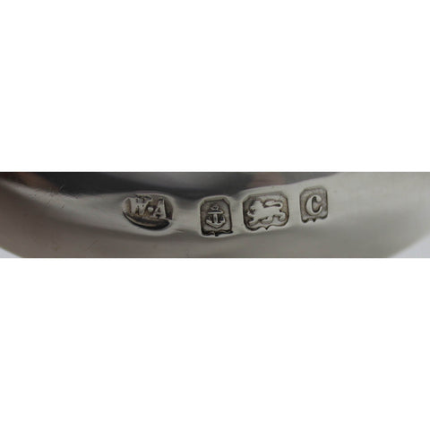 1902 Antique Edwardian Era Pierced Bonbon Dish Silversmith William Aitken Birmingham Hallmarks