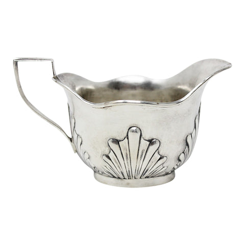 1902 Antique Edwardian Era Sterling Silver Cream Jug Silversmith Asprey & Co Ltd Birmingham Hallmarks