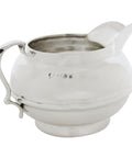 1902 Antique Edwardian Era Sterling Silver Cream Jug Silversmith Charles Boyton & Son Ltd London Hallmarks