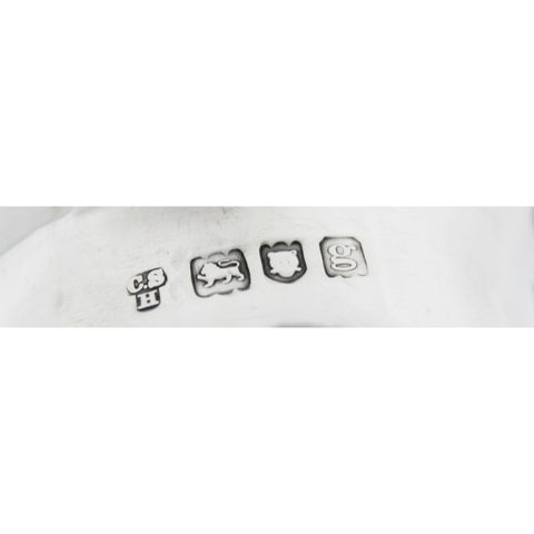 1902 Antique Edwardian Era Sterling Silver Cream Jug Silversmiths Charles Stuart Harris London Hallmarks