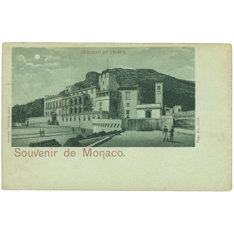 1902 Monaco – Prince's Palace – Postcard